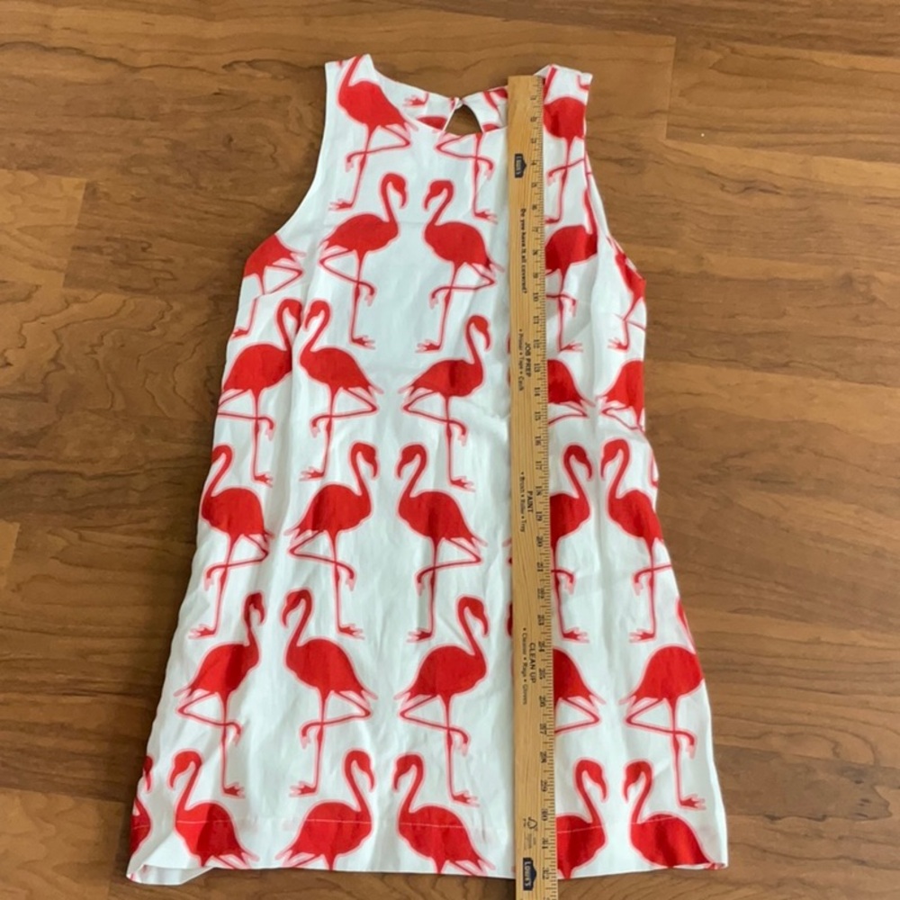 Maeve Pink Flamingo Print Mini Dress-Small-NWT - Picture 4 of 6